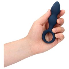 Loveline - fogógyűrűs anál plug - kicsi (kék)