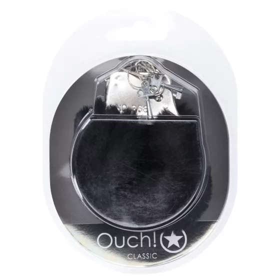 Ouch! - plüss bilincs (fekete)