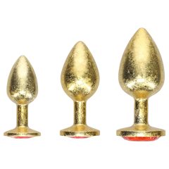 Ouch! - anál plug szett (arany)
