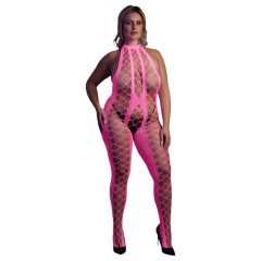 Ouch! - foszforeszkáló nyitott overál (pink)