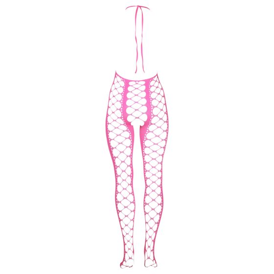 Ouch! - foszforeszkáló nyitott overál (pink)