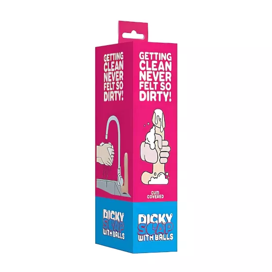 S-Line - Dicky Cum - szappan pénisz herékkel -natúr (250 g)