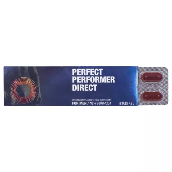 Perfect Performer Direct - étrend-kiegészítő kapszula férfiaknak (8 db)
