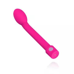   EasyToys Slim - vékony, hajlított fejű G-pont vibrátor (pink)