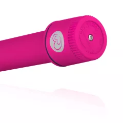   EasyToys Slim - vékony, hajlított fejű G-pont vibrátor (pink)