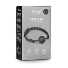 Easytoys - szájpecek szilikon labda (fekete)