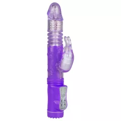 Easytoys Bunny - lökő-forgó vibrátor (lila)