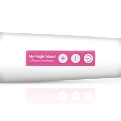MyMagicWand - erős masszírozó vibrátor (fehér-pink)