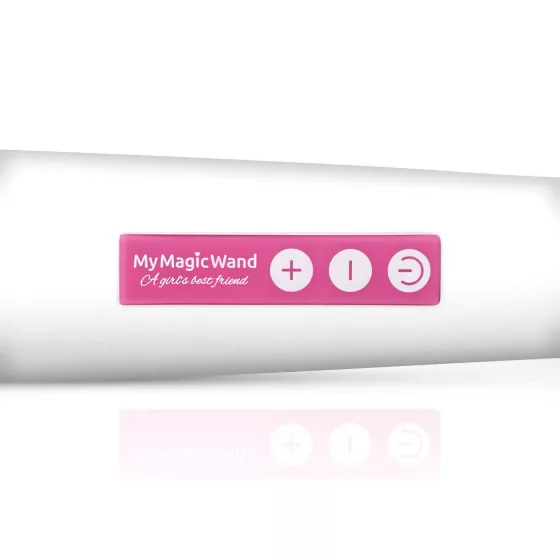MyMagicWand - erős masszírozó vibrátor (fehér-pink)