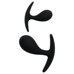 Rimba Copenhagen - anál plug szett - fekete (2db)