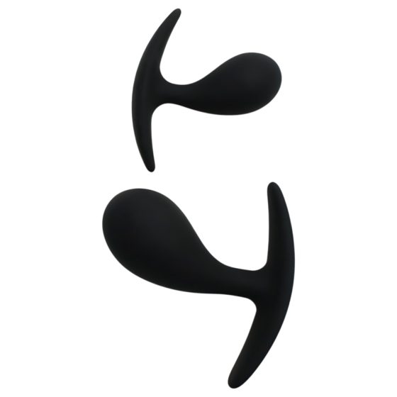 Rimba Copenhagen - anál plug szett - fekete (2db)