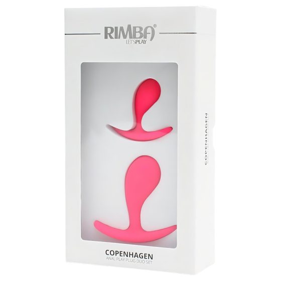 Rimba Copenhagen - butt plug szett - pink (2db)