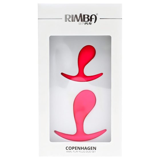 Rimba Copenhagen - butt plug szett - pink (2db)