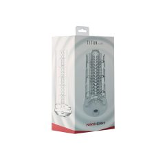 Kiiroo Titan Power - maszturbátor betét (átlátszó)