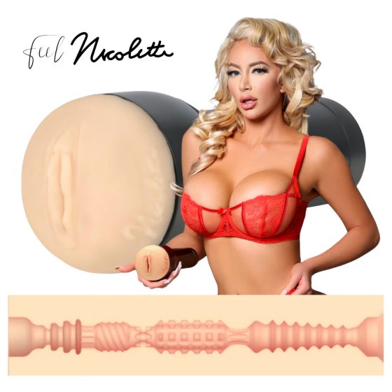 Kiiroo Nicolette Shea - műpunci maszturbátor (natúr)