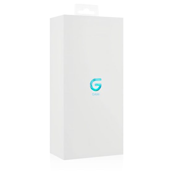 Gildo Glass No. 20 - gyöngyös üveg dildó (átlátszó)