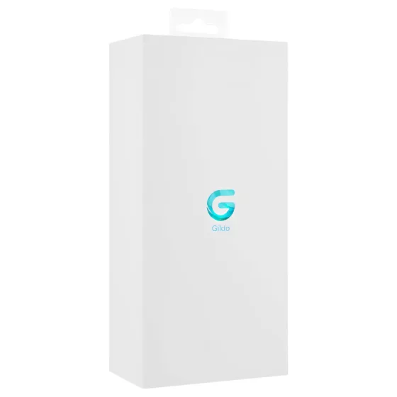 Gildo Glass No. 20 - gyöngyös üveg dildó (átlátszó)