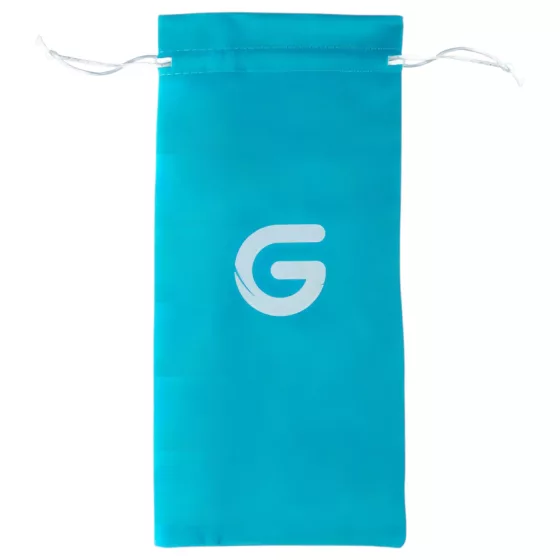 Gildo Glass No. 20 - gyöngyös üveg dildó (átlátszó)