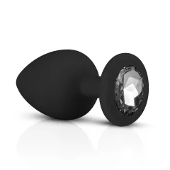   EasyToys Diamond - köves anál plug szett kezdőknek (fekete)