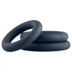 Boners - péniszgyűrű szett - 3db (szürke)