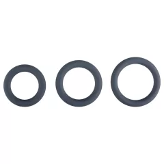 Boners - péniszgyűrű szett - 3db (szürke)