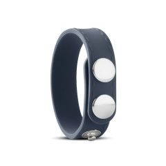   Boners Cock Straps S/M - állítható péniszgyűrű (szürke)