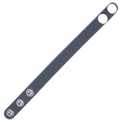   Boners Cock Straps S/M - állítható péniszgyűrű (szürke)