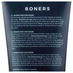   Boners Erection - stimuláló intim krém férfiaknak (100ml)