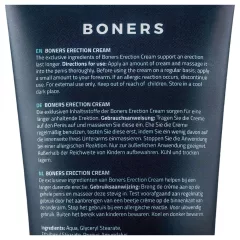   Boners Erection - stimuláló intim krém férfiaknak (100 ml)