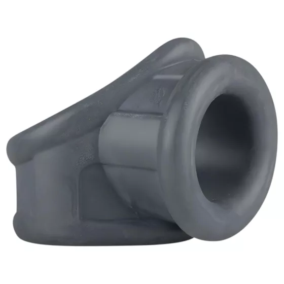 Boners 2in1 - péniszgyűrű és herenyújtó gyűrű (szürke)