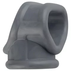   Boners 2in1 - péniszgyűrű és herenyújtó gyűrű (szürke)