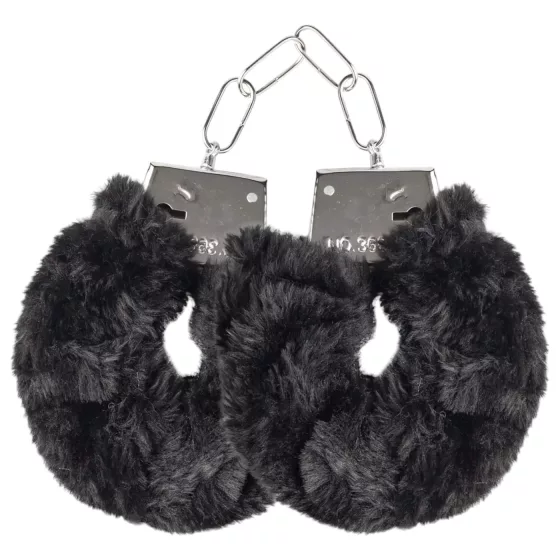 LoveBoxxx I love Black - vibrátoros kötöző szett (6 részes)