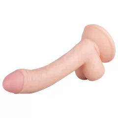   Real Fantasy Vince - herés fitymás dildó - 19,5cm (natúr)