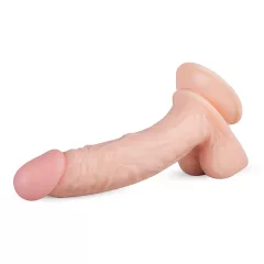   Real Fantasy Derek - herés élethű dildó - 22 cm (testszínű)