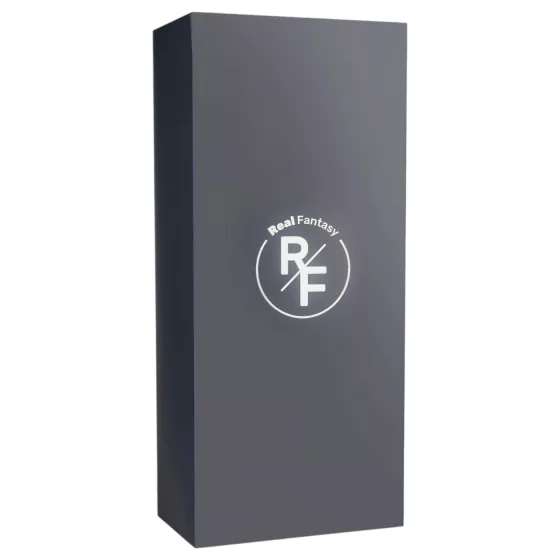 Real Fantasy Lewis - akkus élethű vibrátor - 22cm (natúr)