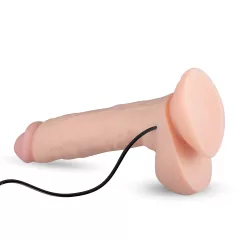   Real Fantasy Glynn - akkus, élethű vibrátor - 25 cm (natúr)