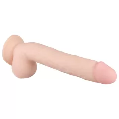   Real Fantasy Elvin - akkus, élethű vibrátor - 28 cm (natúr)