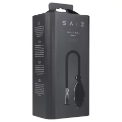   Saiz Basic - klitorisz pumpa, csiklóizgató (átlátszó-fekete)