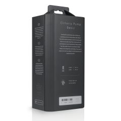 Saiz Basic - klitorisz pumpa (átlátszó-fekete)