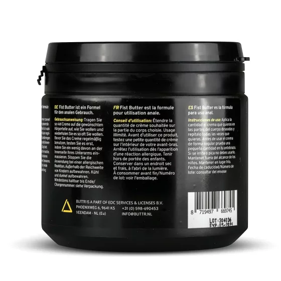 BUTTR Fisting Butter - öklöző síkosító vaj (500ml)