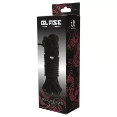 Blaze - bondage kinbaku kötél - 10m (fekete)