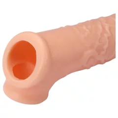 RealStuff Extender 6,5 - péniszköpeny - natúr (17 cm)