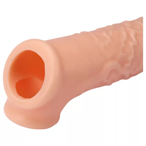 RealStuff Extender 6,5 - péniszköpeny - natúr (17 cm)