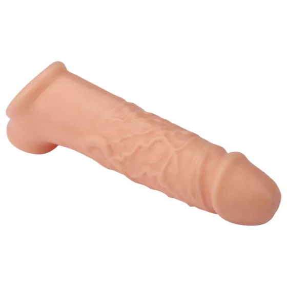 RealStuff Extender 6,5 - péniszköpeny - natúr (17 cm)