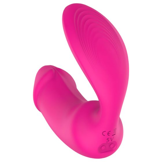 Vibes of Love Duo - 2in1 csikló vibrátor (pink)