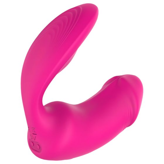 Vibes of Love Duo - 2in1 csikló vibrátor (pink)