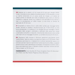 Exotiq - masszázsgyertya - vanília-amber (200g)