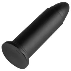 BUTTR 10 Punder - tapadókorongos nagy dildó (fekete)