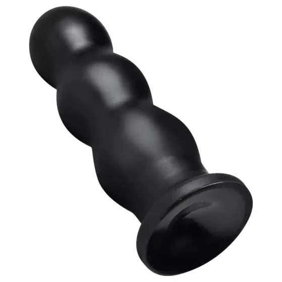 BUTTR Tactical III - tapadókorongos dildó (fekete)