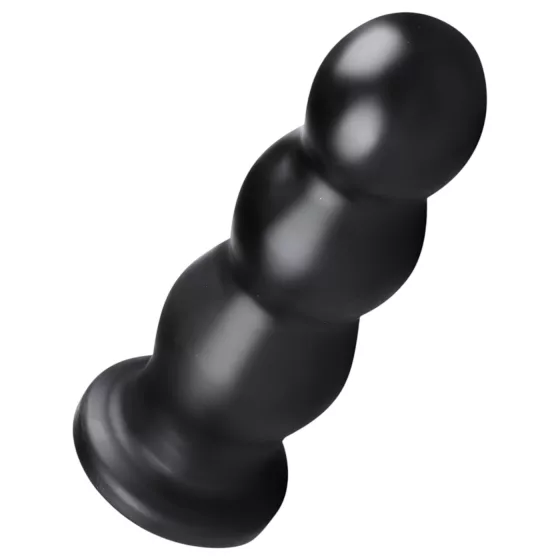 BUTTR Tactical III - tapadókorongos dildó (fekete)